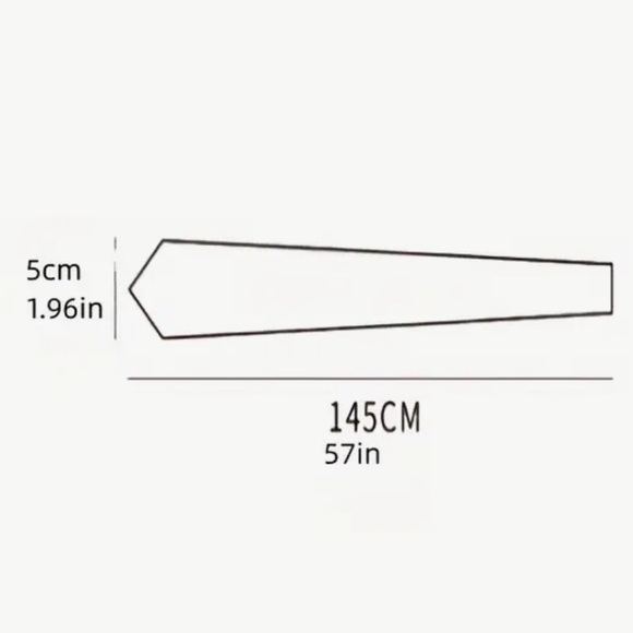 Musical Notes Tie (Black & White / Men or Women) - Picture 3 of 5